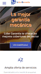 Mobile Screenshot of lidergarantia.com